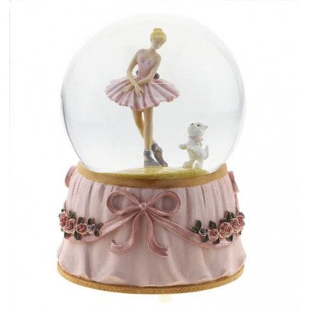 Snow Globe Ballerina and Dog