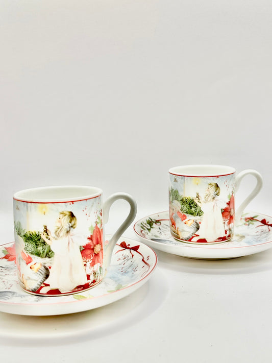 Coffee cups set