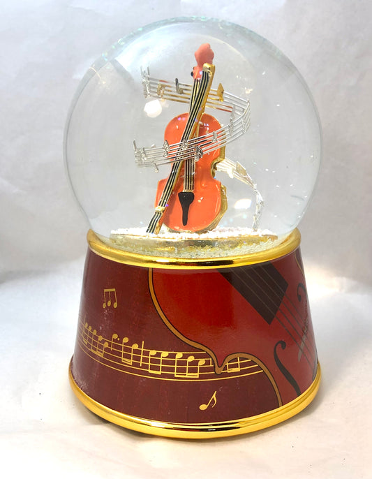 Sfera di neve con violino